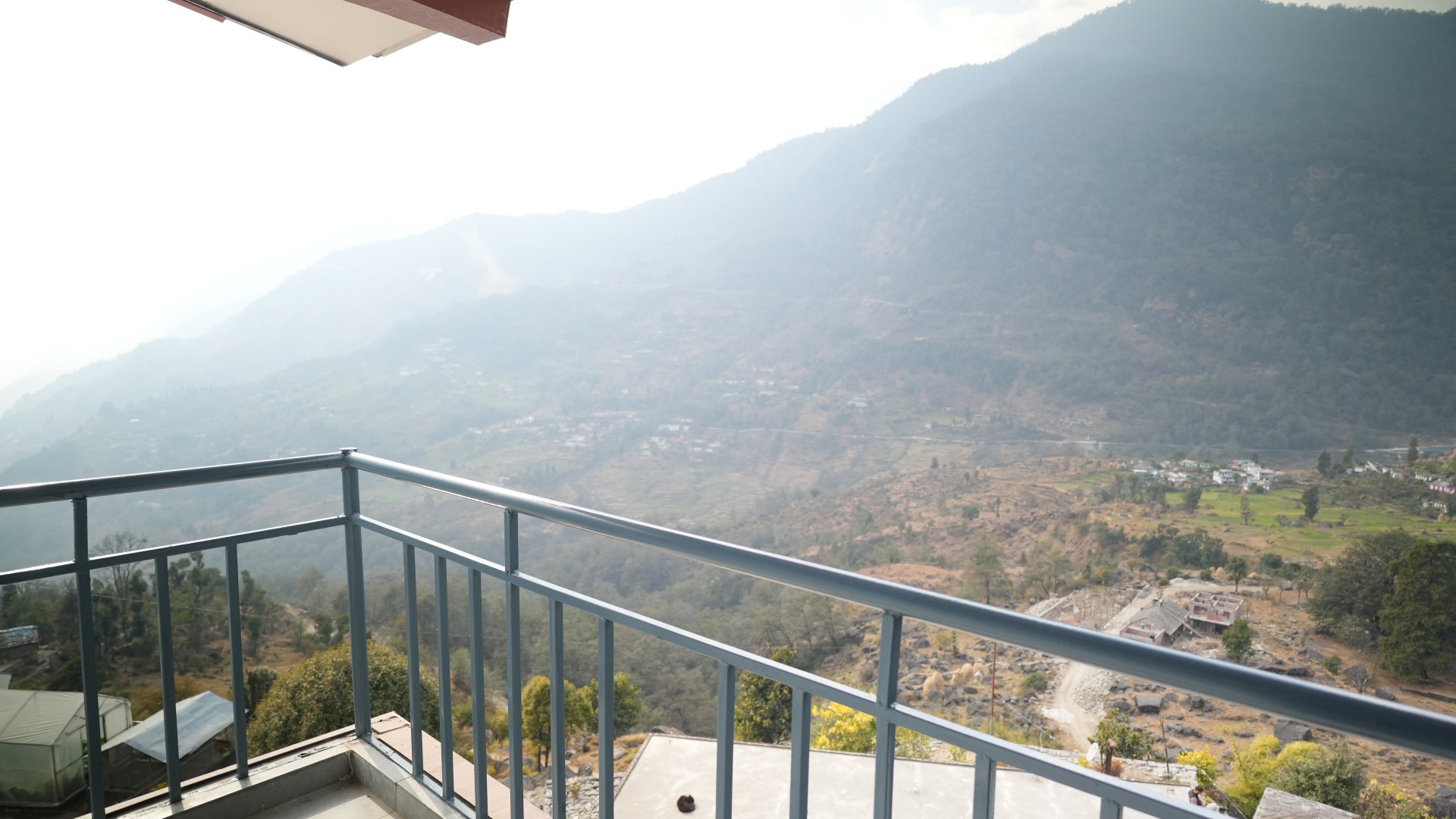 balcony of Valley View Room